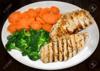 POLLO Y VERDURAS COCIDAS (BROCOLI Y ZANAHORIA)